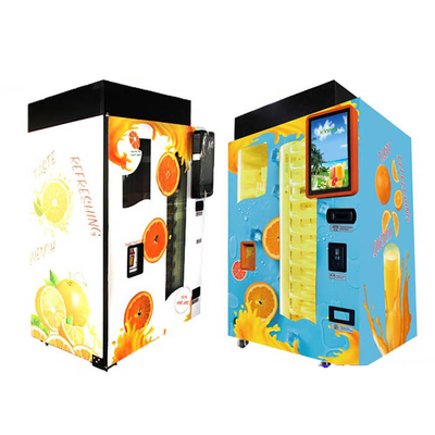Kapasitas Besar Diperas Orange Fresh Juice Vending Machine Proses Cerdas