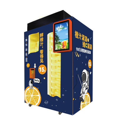 Pembayaran Kartu Kredit Mesin Penjual Jus Jeruk Dengan Fungsi Pembersihan Otomatis