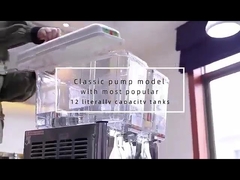 Double Head Drinks Dispenser Machine Thermostatic Control