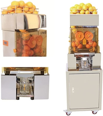 Elegant Fresh Juice Commercial Orange Juicer Machine Full Automatic 220V 50hz