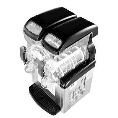 6 Liter Kapasitas Kecil Mesin Pembuat Es Smoothie Komersial Dengan Kompresor Impor