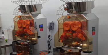 Freestanding All-In-One Citrus Orange Juicer Commercial Orange Juice Machine Untuk Supermarket
