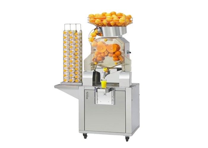 Commercial Orange Juice Squeezer / Stainless Steel Orange Juicer For Card Rooms